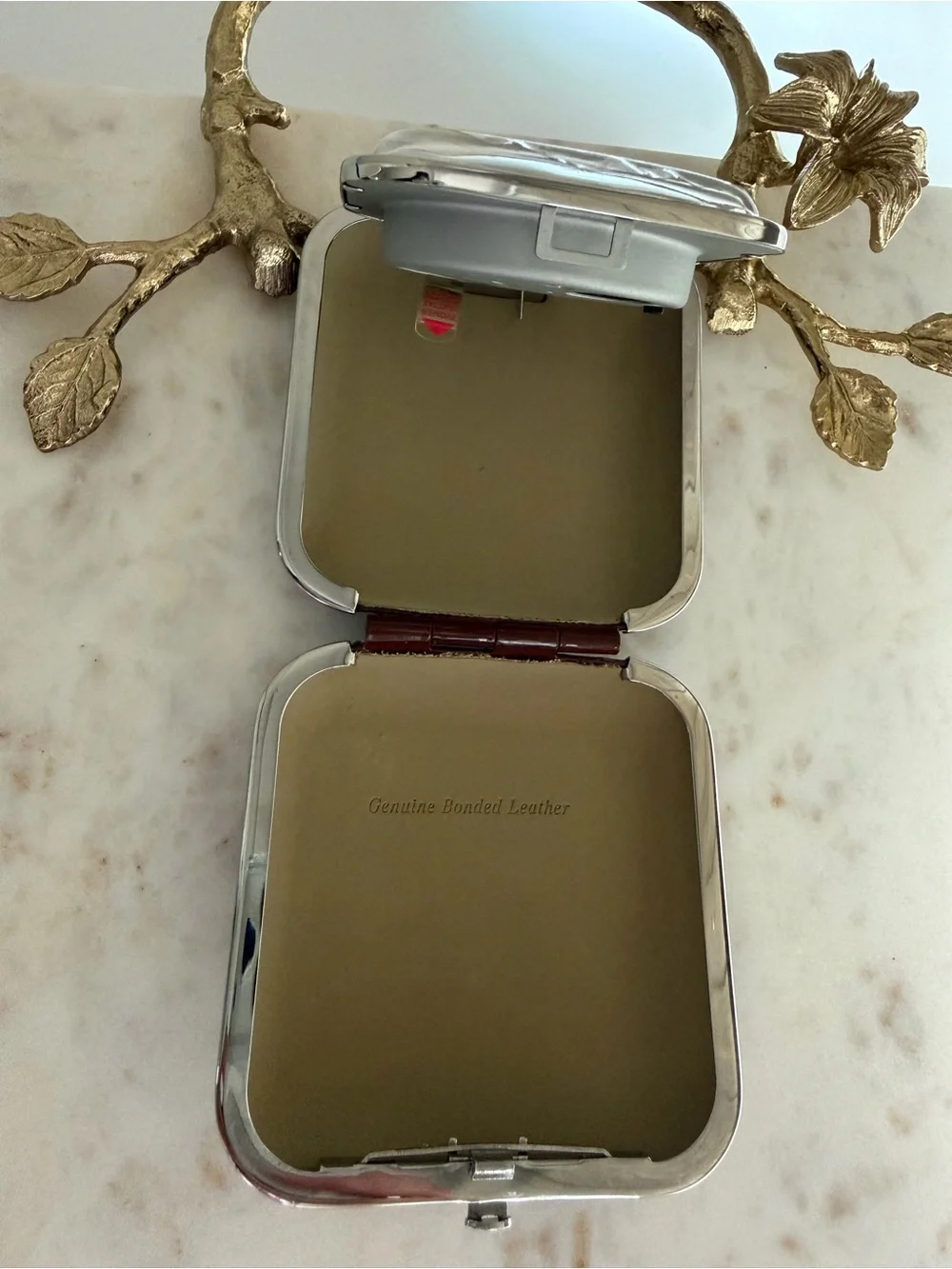 Vintage Folding Travel Alarm Clock (Set of 2)